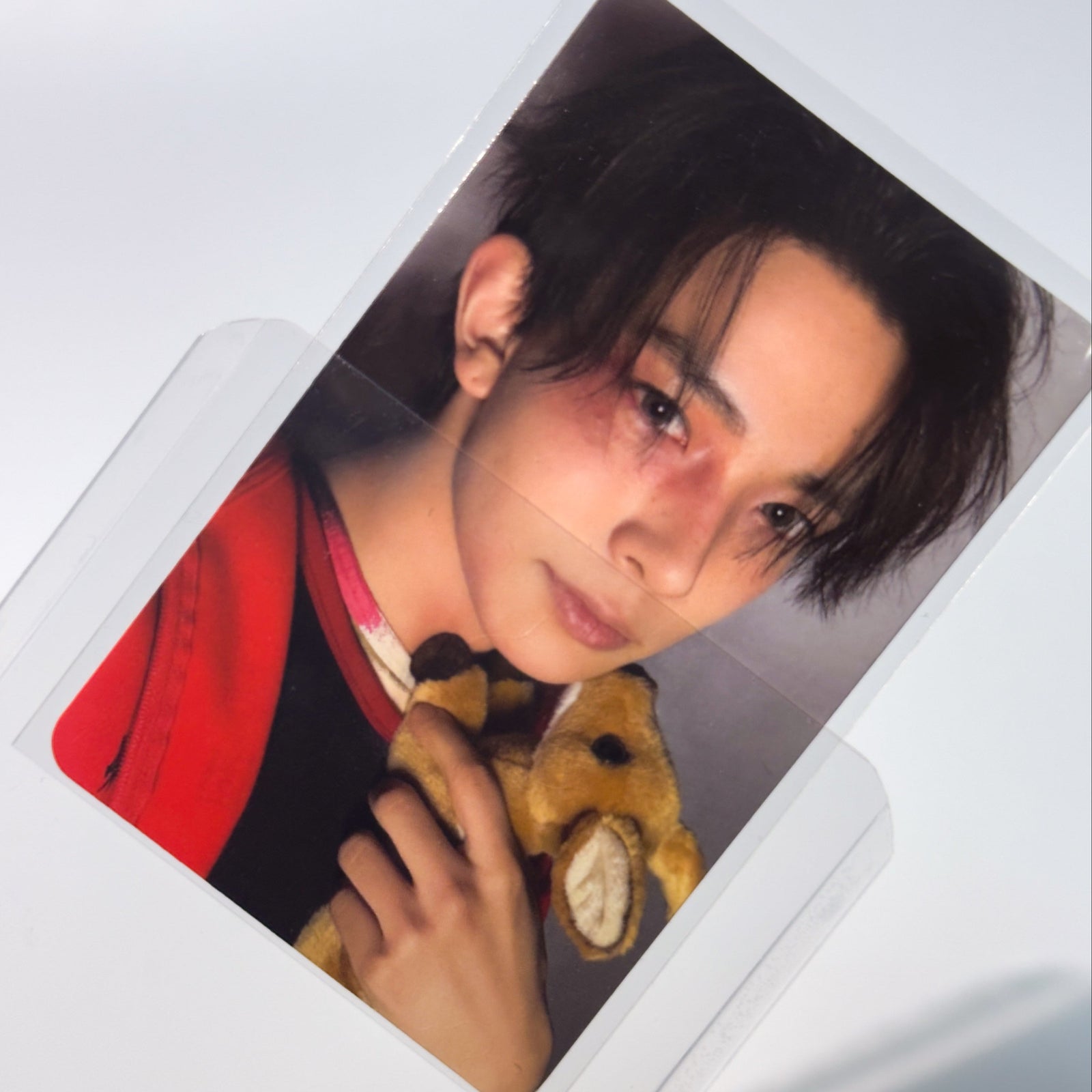 Plain photocard before decorating